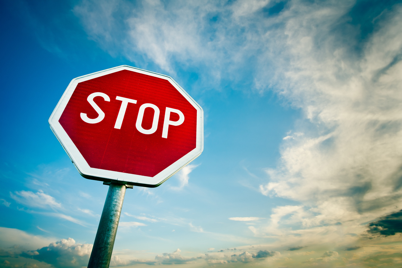 Stop sign